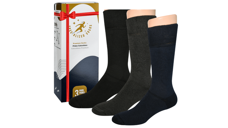 Calcetín térmico Secialized Socks de algodón para hombre 3 pares
