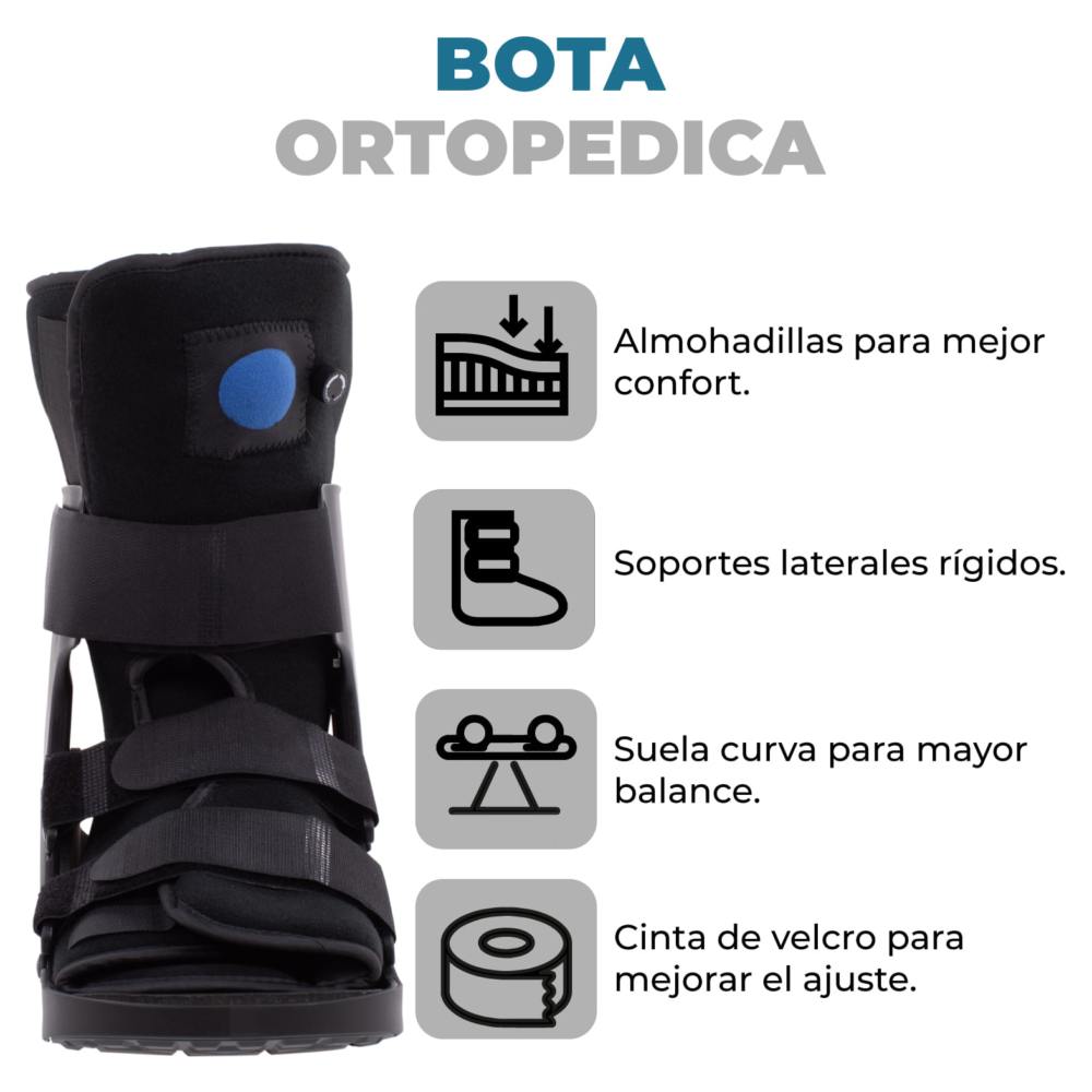 Bota Walker Ferula Para Pie Ortopedica Onof Valvula De Aire Grande