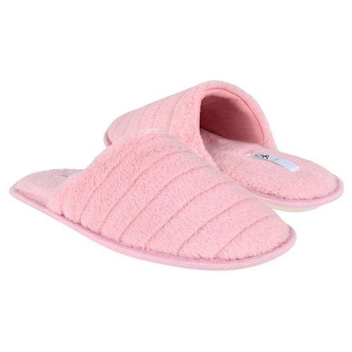 PANTUFLAS DAMA GO SHOES 24736 TEXTIL ROSA