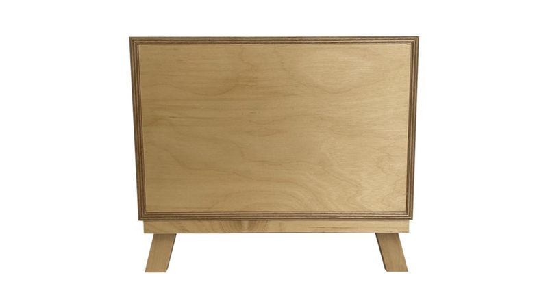 Cajonera Cajonera De Madera Maciza Negra,Tocador con Asas De Metal Y Pies  De Gabinete,Sala De Estar Sala De Almacenamiento De Comedor. (Size : 3  Tier) : : Hogar y Cocina