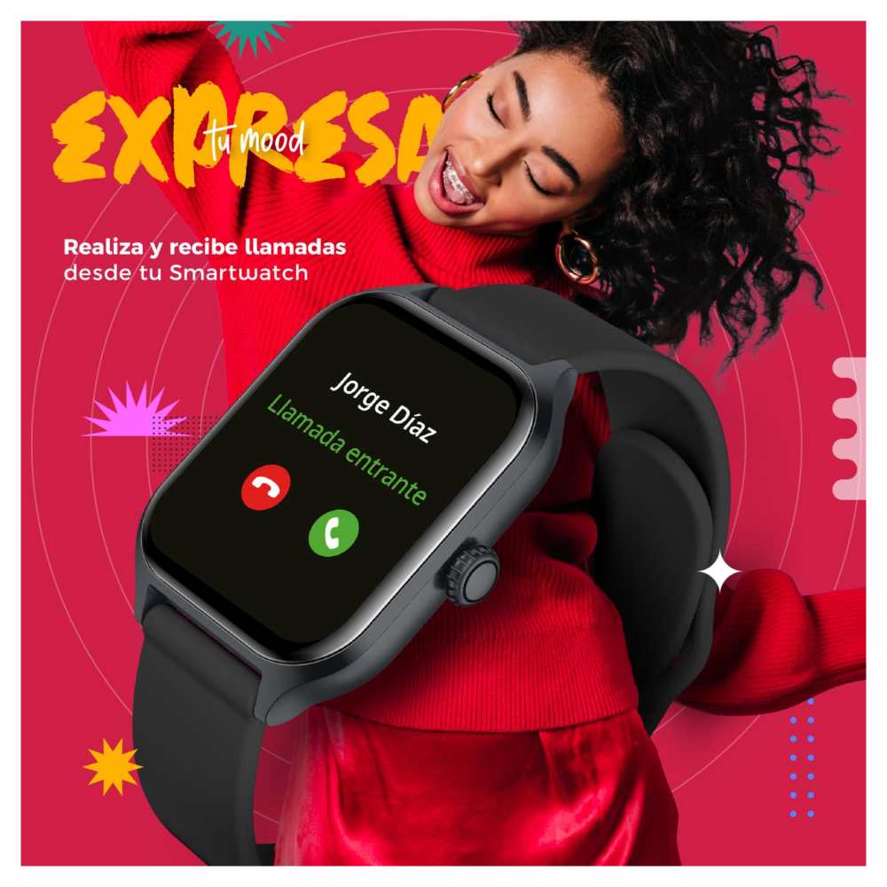 Smartwatch BINDEN ERA Day Realiza y Contesta Llamadas Azul