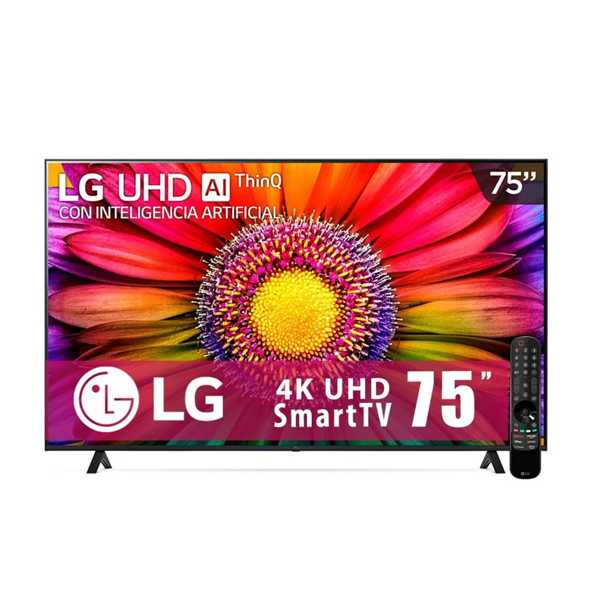 Pantalla 55 Pulgadas LG Smart TV 4K UHD 55UQ7570PUJ – MegaAudio