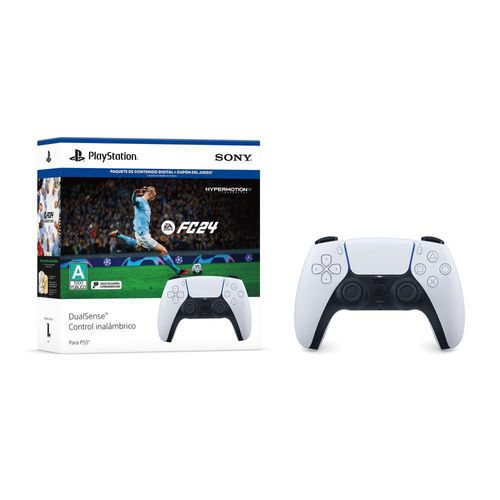 Control Inalámbrico DualSense más Juego EA Sports FC 24