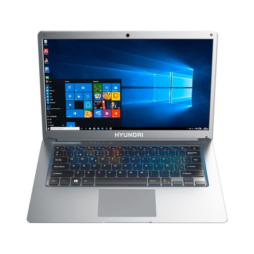 Laptop Hyundai 14.1in, Intel Celeron 4GB RAM 64GB HDD, REACONDICIONADA