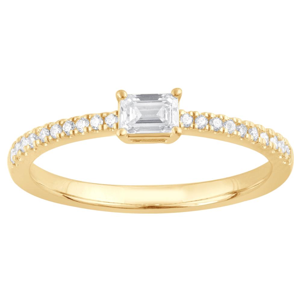 Anillo 2025 corte baguette