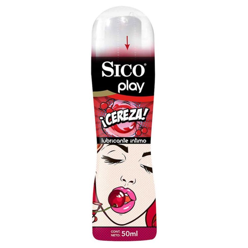 Lubricante íntimo Sico Cereza 50 Ml