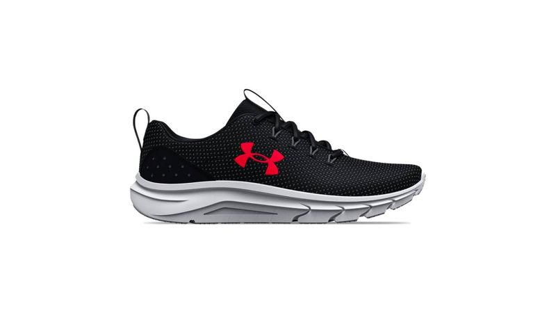  Under Armour Tenis de correr unisex para niños, Rojo