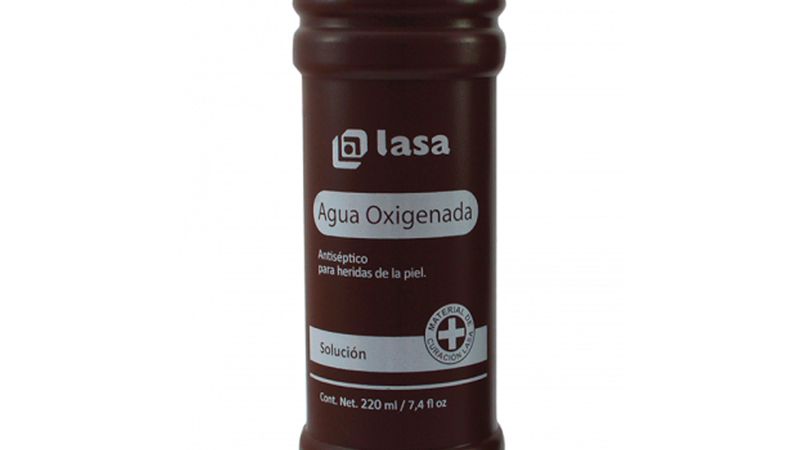 Agua Oxigenada Lasa 480 ml