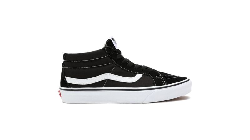 Vans mid top clearance hombre negro