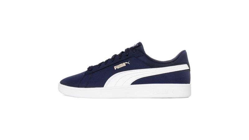 Tenis Puma Smash 3.0 Buck 39233603 Hombre Azul marino