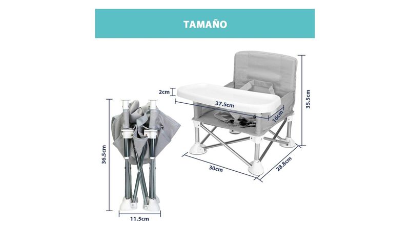 Silla Periquera Plegable Para Bebé Aquila