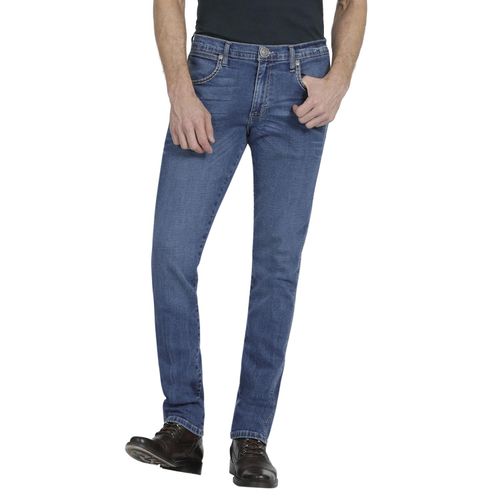 Jeans Vaquero Hombre Wrangler Slim Straight 079 Azul