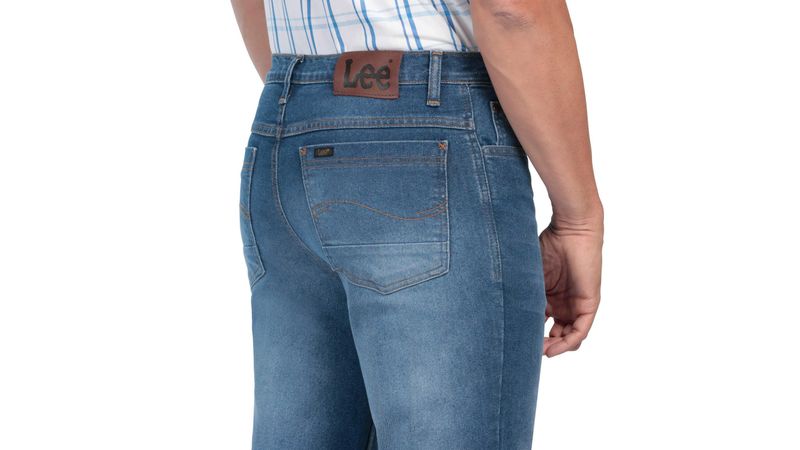 Pantalon Jeans Regular Fit Lee Hombre Ri45 - $ 449.4