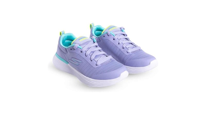 TENIS DEPORTIVO SKECHERS GO RUN LILA NI AS 302428LX