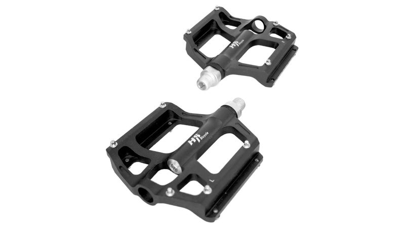 Pedales para bicicleta BMX 1 2 aluminio negro ALNC 1002 HS