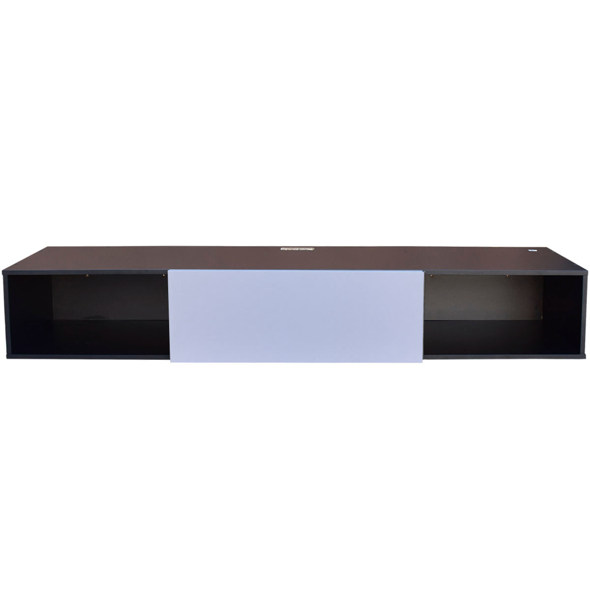 Mueble Flotante para tv Hogare de 140 cm color Negro Blanco
