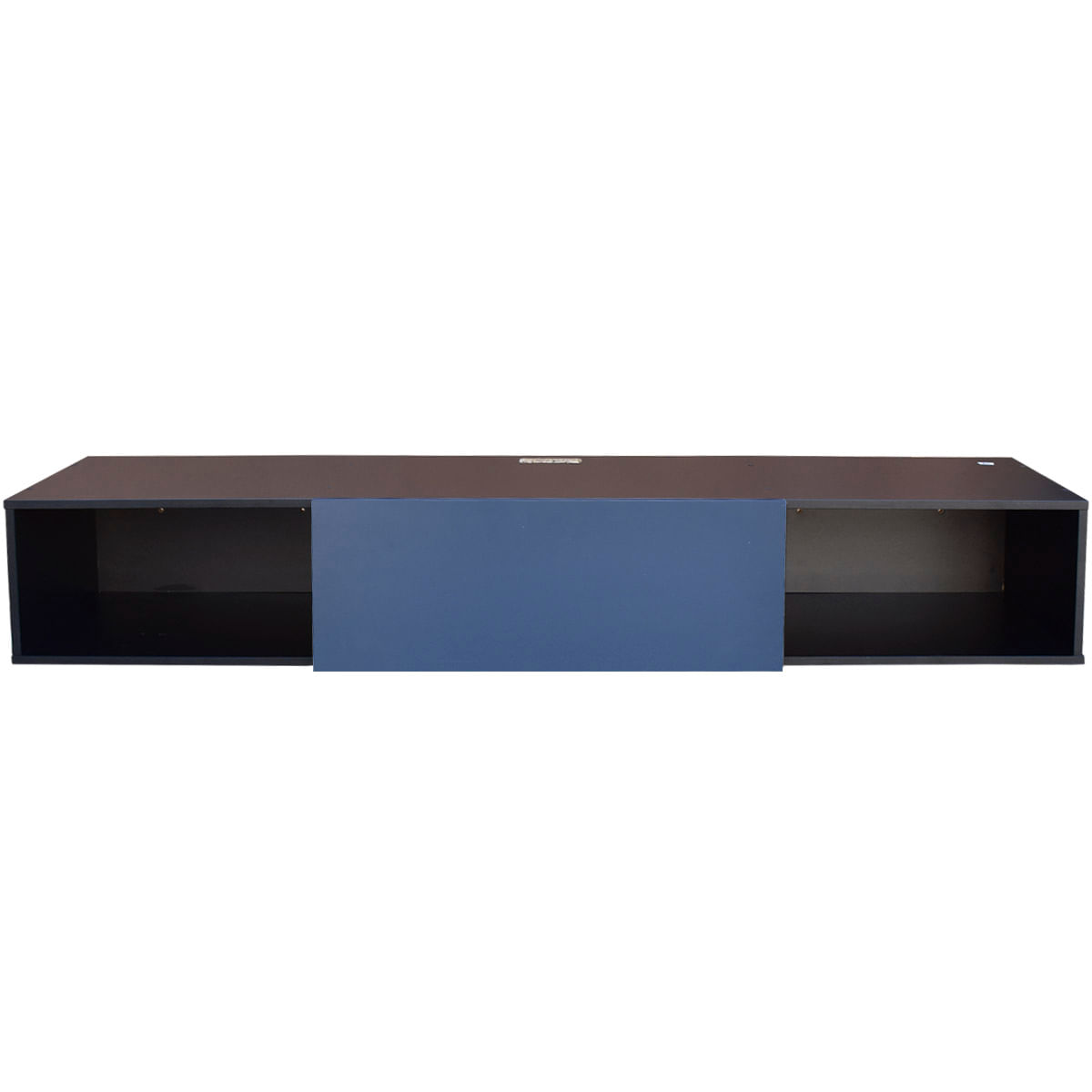 Mueble Flotante para tv Hogare de 140 cm color Negro Azul