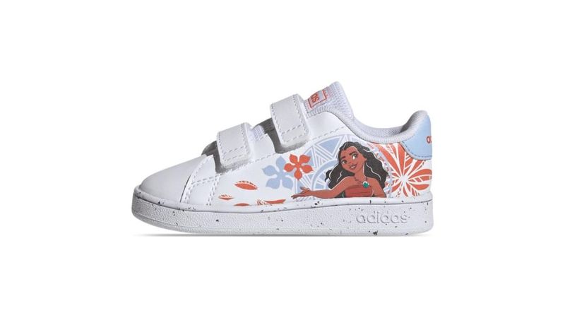 Tenis Adidas Advantage Moana cf en blanco de bebe gz9467