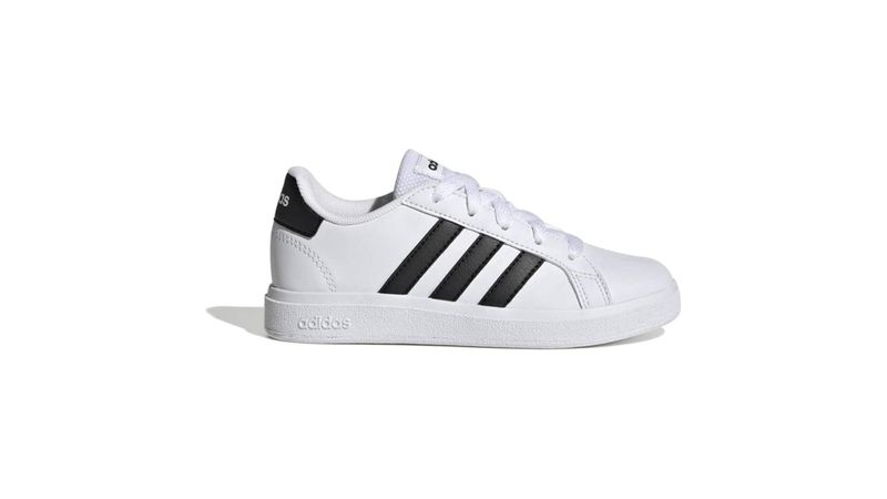 Adidas tenis blancos con negro online