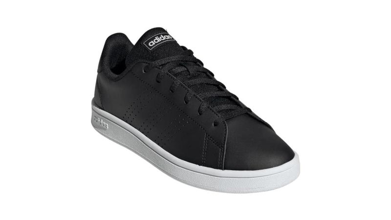 Tenis Adidas Casual Advantage Negro Suela Blanca Dama 1058011