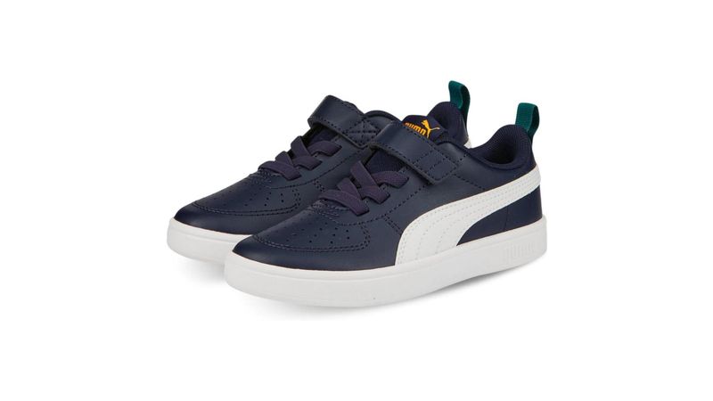 Tenis Puma Rickie AC PS para Ninos 17 A 21.5. 385836 07 Azul marino