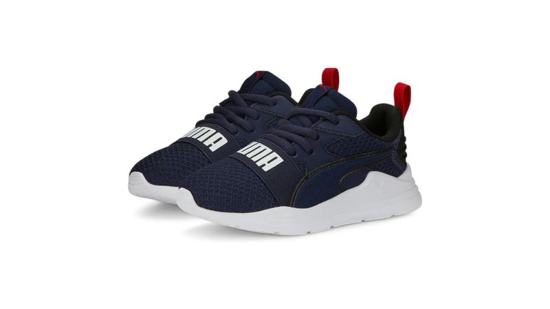 Zapatillas Puma Wired Azul Para Niño