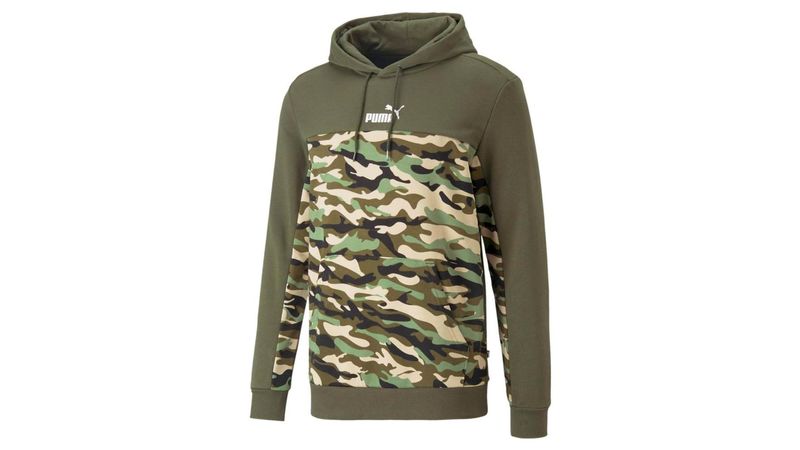 Sudadera Puma estampado camuflaje para hombre