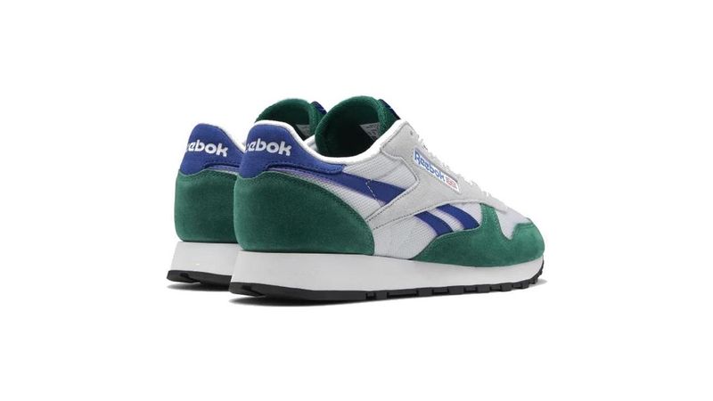 Reebok classic leather hombre verde on sale