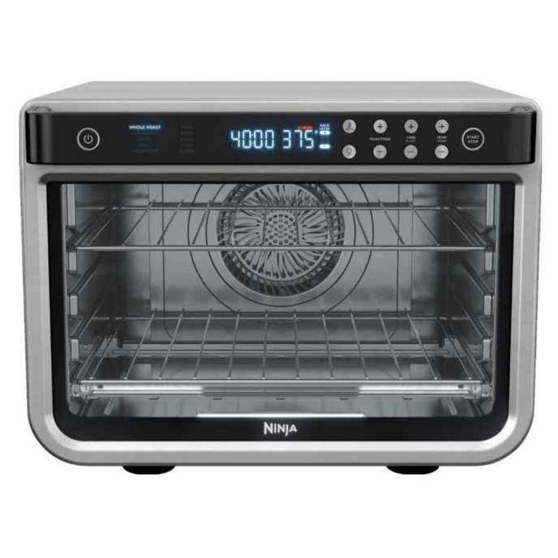 Horno de mesa eléctrico Ninja Foodi DT201 10 en 1 plata, sin aceite