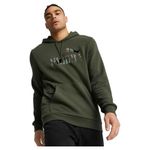 Sudadera puma store verde hombre