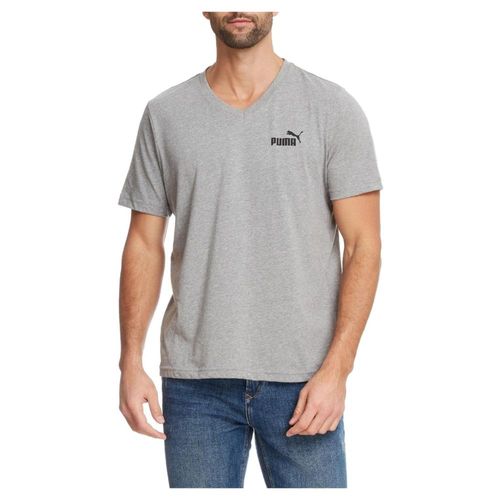 Playera Puma ESS V Neck para Hombre 855995-03 Gris