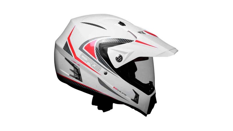 Casco para moto talla M certificado bluetooth rojo VENTO