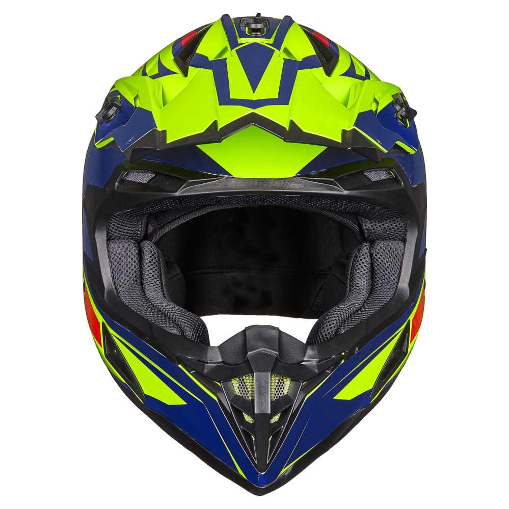 Casco Cross Kov Terra Dirt Rojo/ Negro Motocross Enduro