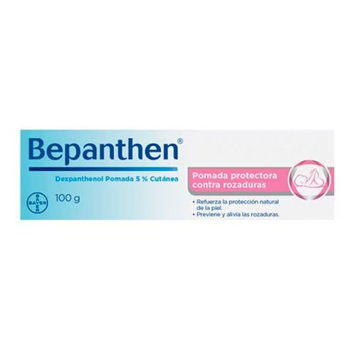 Pomada Bepanthen dexpanthenol 5% contra rozaduras 100 gr