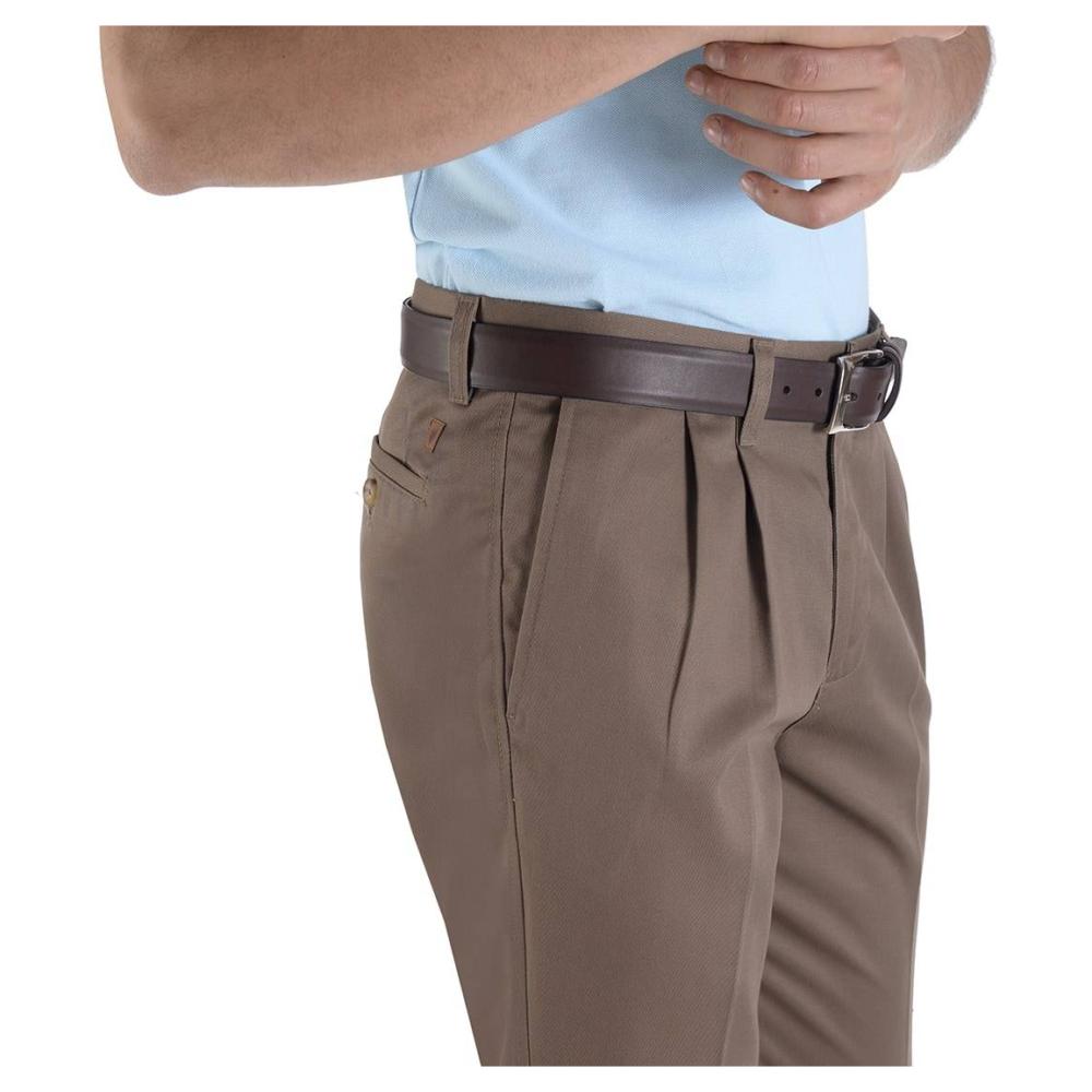 Pantalón Casual Con Pinzas Classic Fit Nanotex - YALE