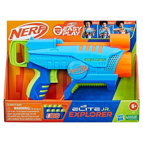 Nerf Elite Jr: Explorer 8X Lanzador De Dardos