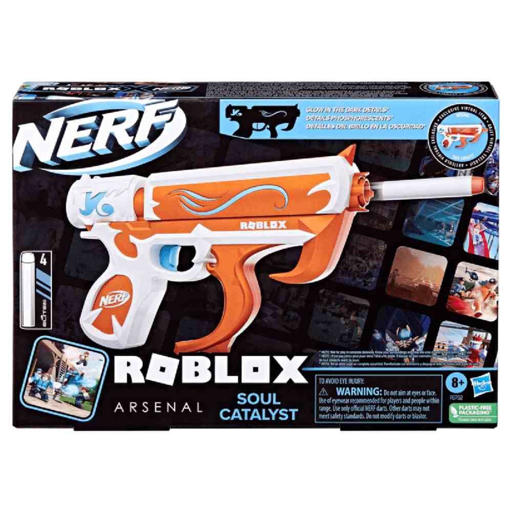 Nerf Roblox: Arsenal Soul Catalyst Lanzador De Dardos