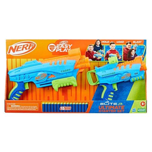 Nerf Elite Jr: Set Ultimate Starter Lanzador De Dardos