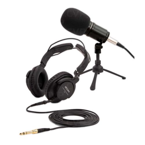 Kit para Podcast ZOOM UM2PMP Micrófono/Audífonos/Condensador