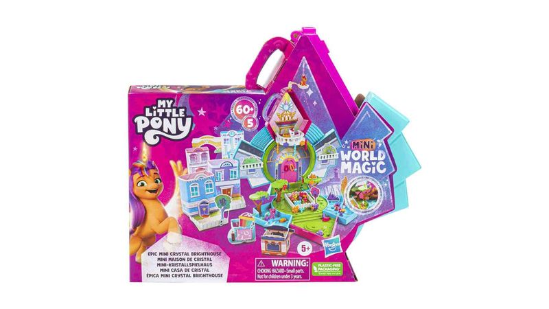 My Little Pony Set Mini Casa De Cristal