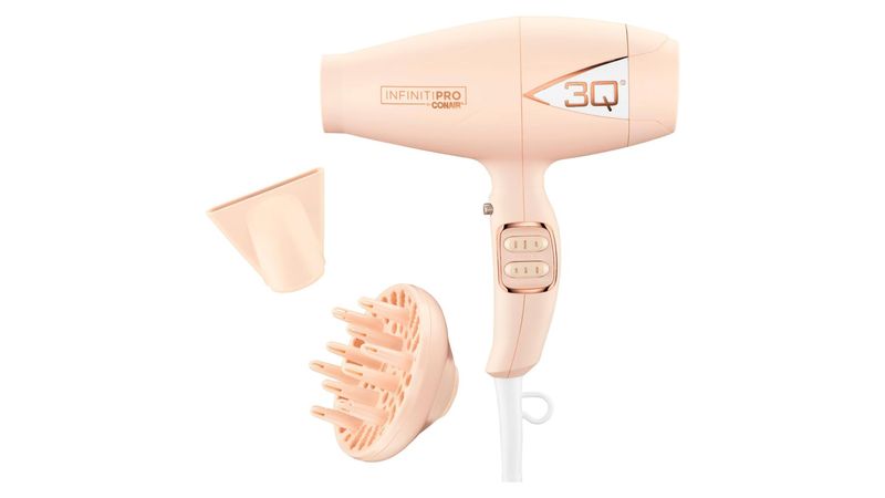 Secadora Para Cabello Conair 3q Baby Pink Brush Less 3QMSTRES