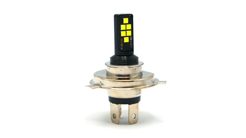 Foco Led 12v Faro Principal H7 Para Moto Italika Refaccionaria Angelo