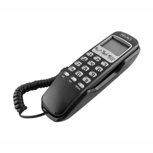 Teléfono De Pared Fijo Select Sound Caller ID Alarma 8338N