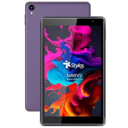 Tablet 8” STYLOS Taris V2 Quad Core 2GB 32GB WiFi Android 11 Funda TPU