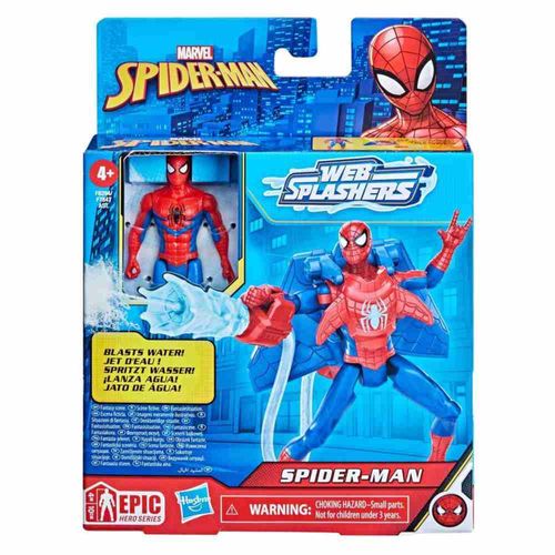 Marvel Water Webs: Spiderman - Spider Man Lanza Aqua