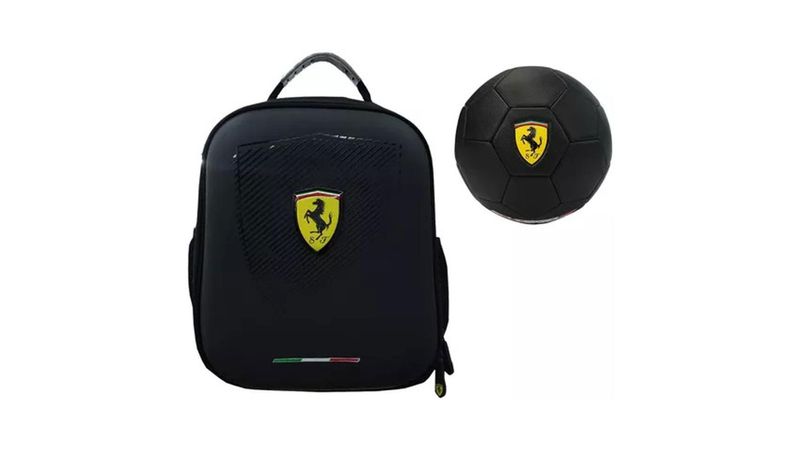 Mochila ferrari negra hot sale