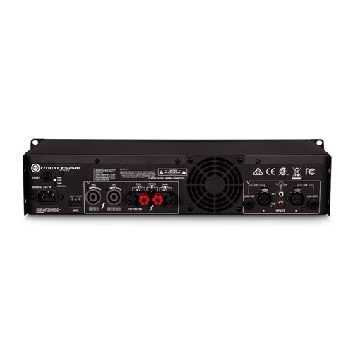 Amplificador estéreo CROWN XLS2502 1550WX2 R.M.S./Canon/Plug/RCA