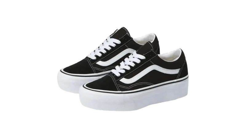 Vans doble plataforma discount mujer