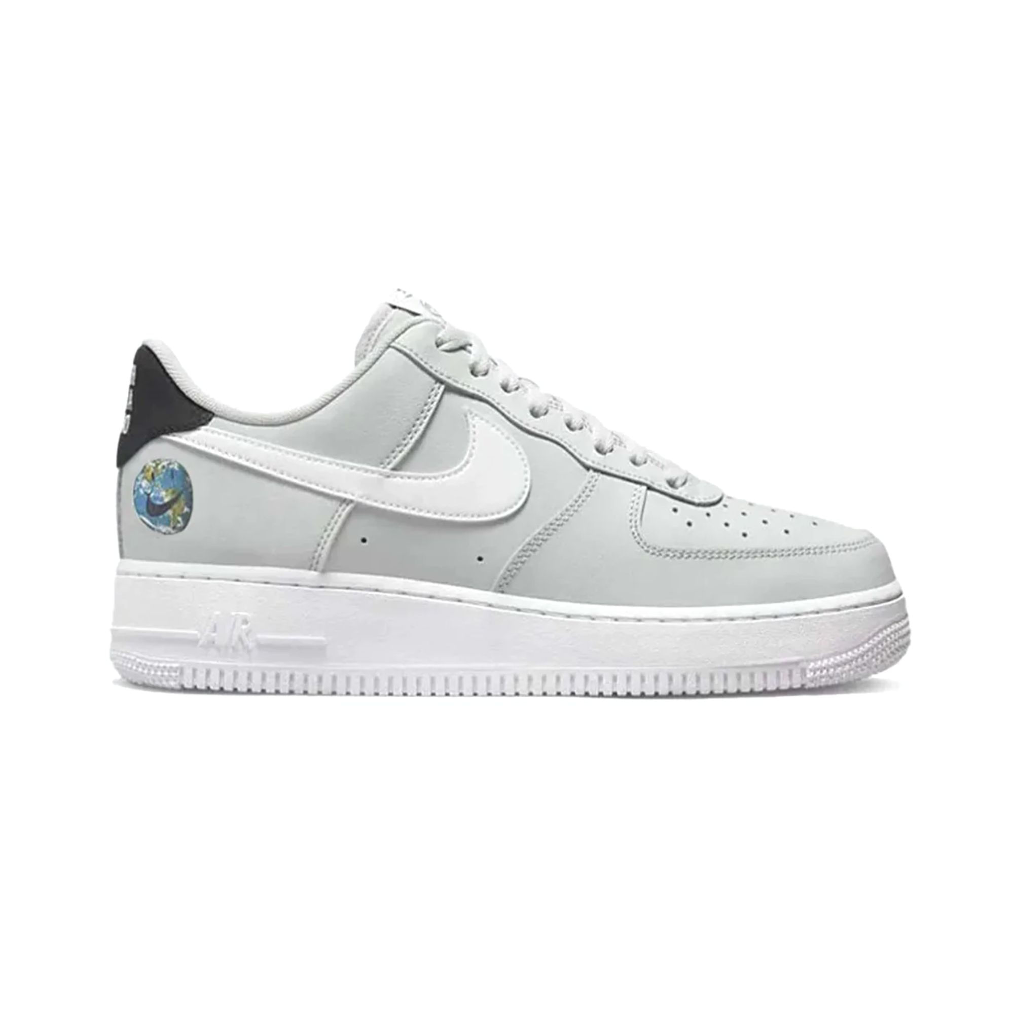Nike Air Force 1 Low Have a Nike Day Earth Gris Blanco Negro para Hombre