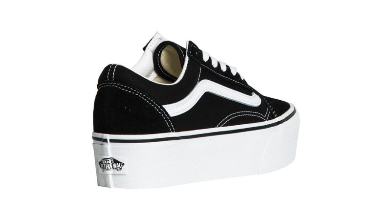 Zapatos vans en negro cheap juveniles